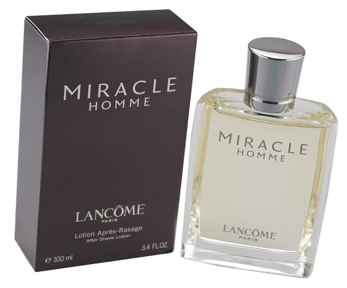 Ланком Миракл Ом лосьон после бритья мужской 100 мл - Lancome Miracle Homme серия