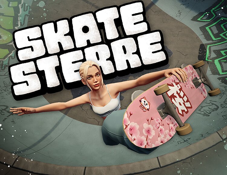 Игра Skatesterre, ключ активации Steam, PC, Headup, на английском, 16+, цифровая версия