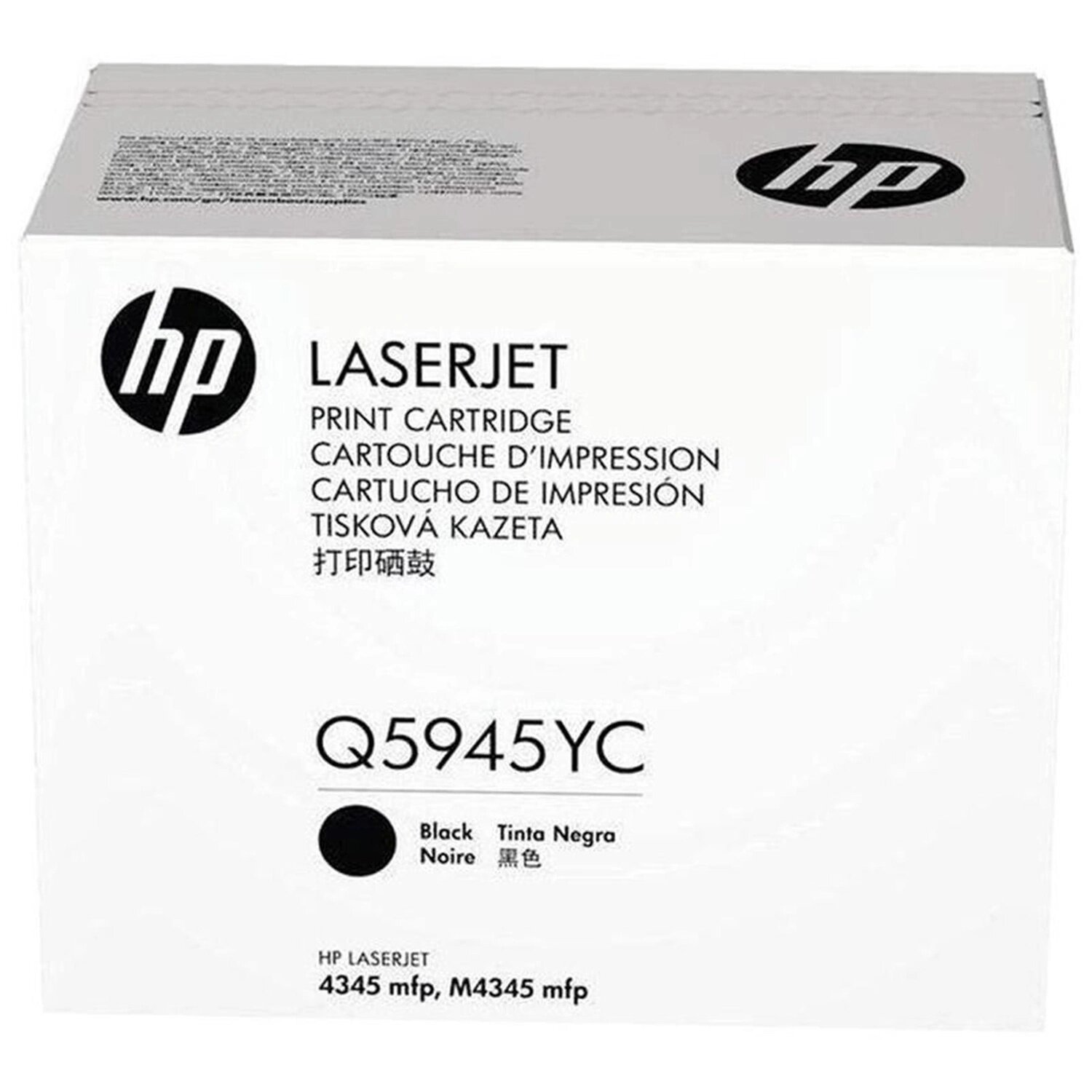 HP Уценка. Картридж лазерный HP 45A Q5945YC черный оригинальный