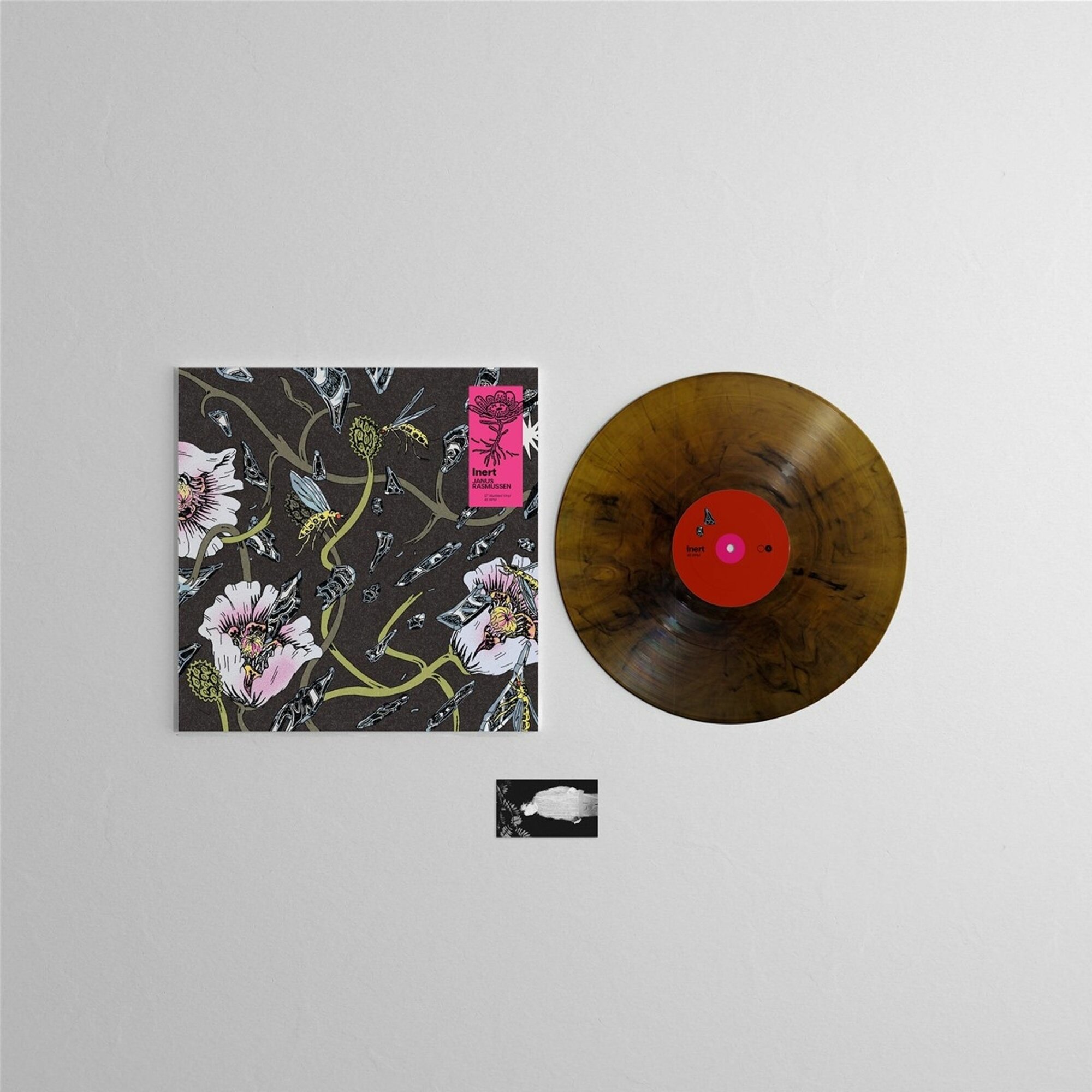 Виниловая пластинка Janus Rasmussen - Inert (180g Marbled Vinyl) (LP) (1 LP)