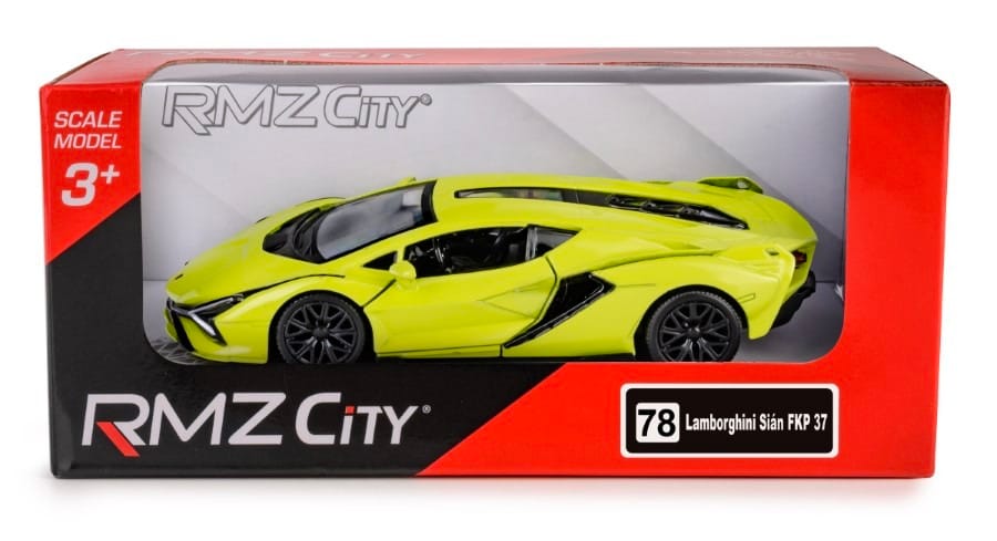 Игрушечная машинка Daffi Lamborghini Sian, zielony, 1:32