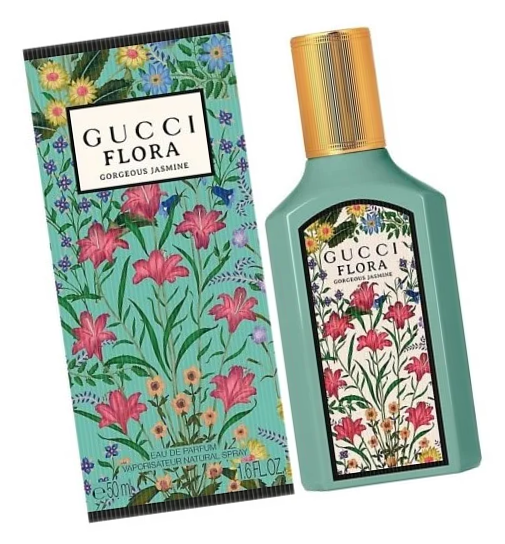 Gucci Flora Gorgeous Jasmine 50 мл духи женские / Гуччи Флора Горджес Жасмин