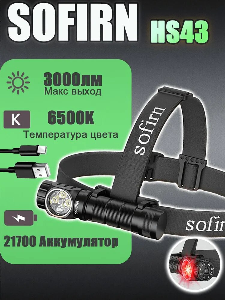 Sofirn Фонарь-прожектор