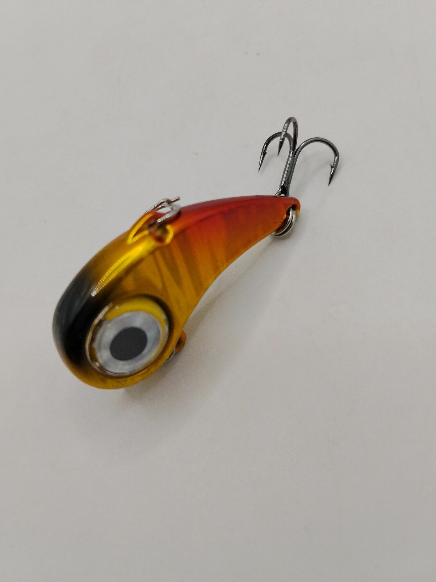 Виб Mega Brilliant Trout Bait 42 мм / 15 г с LED-подсветкой уловистая приманка для ловли форели, судака, щуки, окуня и других хищных рыб