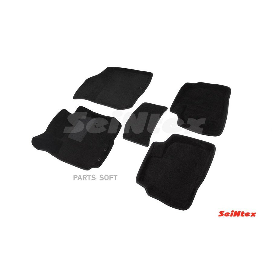 Коврики 3D ворс Hyundai Elantra IV 2006-11черн от официального дистрибьютора, SEINTEX, артикул 82013