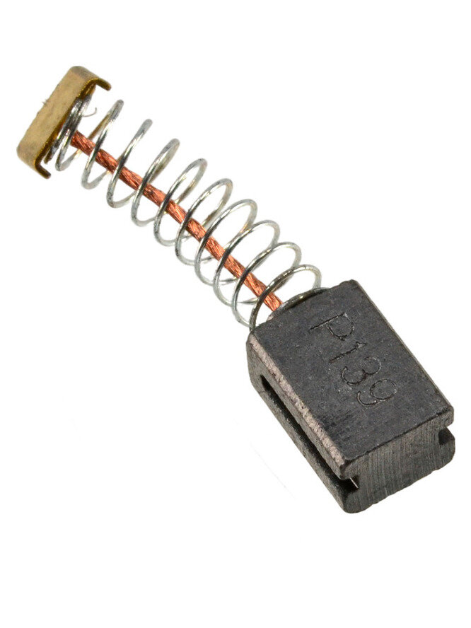 Щетка угольная 6x7x11 (1шт) для лобзика вихрь ЛЭ-100 (s/n XC ~)