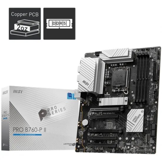MSI LGA1700 Pro B760-P Ii