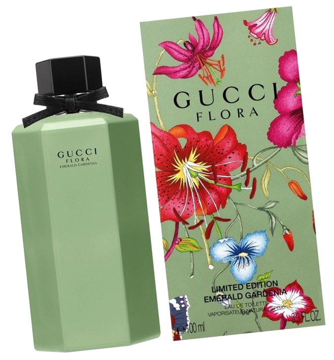 Женская туалетная вода Gucci Flora Gardenia 100 мл - Гуччи Эмеральд Гардения зеленые ноты