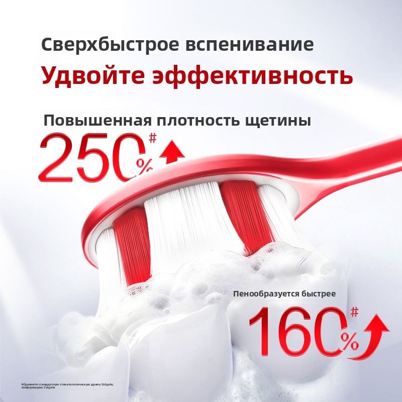 Colgate Optic White зубная щетка средняя жесткость для удаления налета и чистки вдоль линии десен 2 шт
