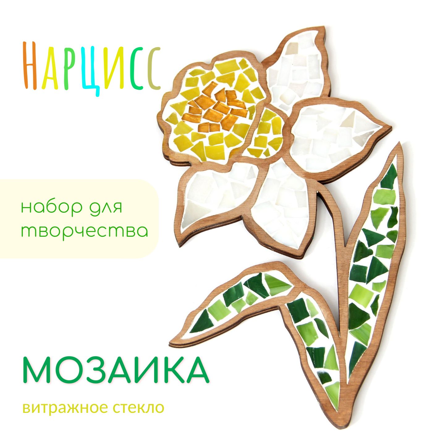 Набор для творчества. Мозаика. Сделай сам. "Нарцисс"
