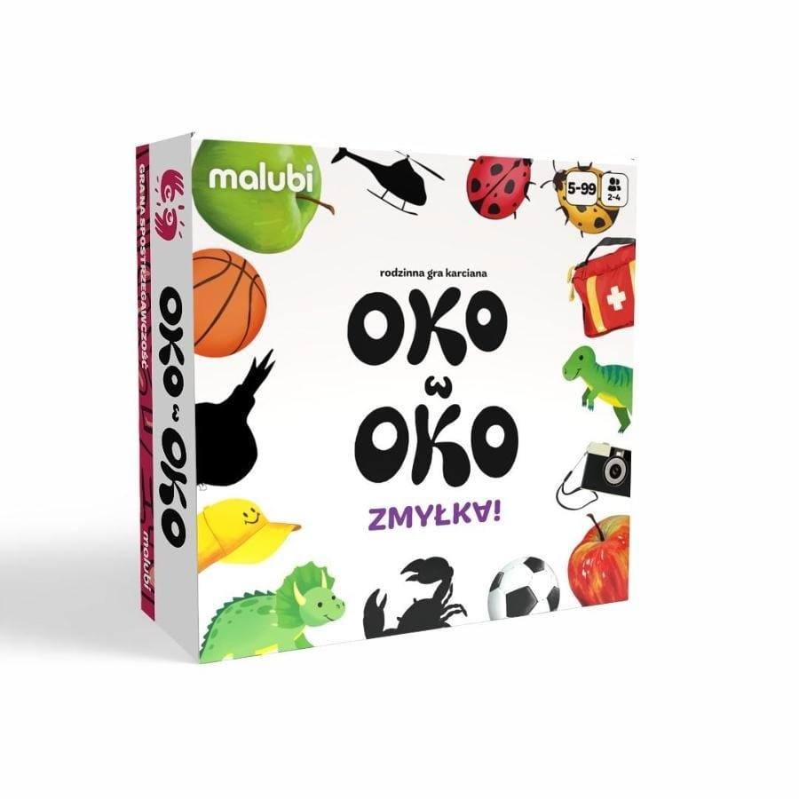 Настольная игра Malubi "Глаз в Глаз Обманка", семейная игра для детей