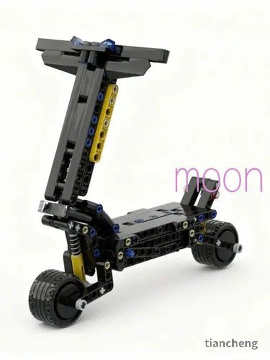 MOC конструктор Electric Scooter Technical, 209 деталей, коллекционная модель, подарок, совместим с известными конструкторами