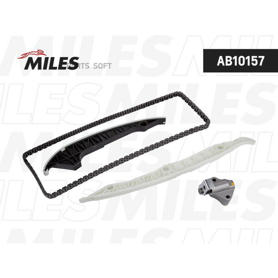 Комплект цепи ГРМ VAG 2.0TSI 12- без звездочек (INA 553038710) AB10157 от официального дистрибьютора, MILES, артикул AB10157