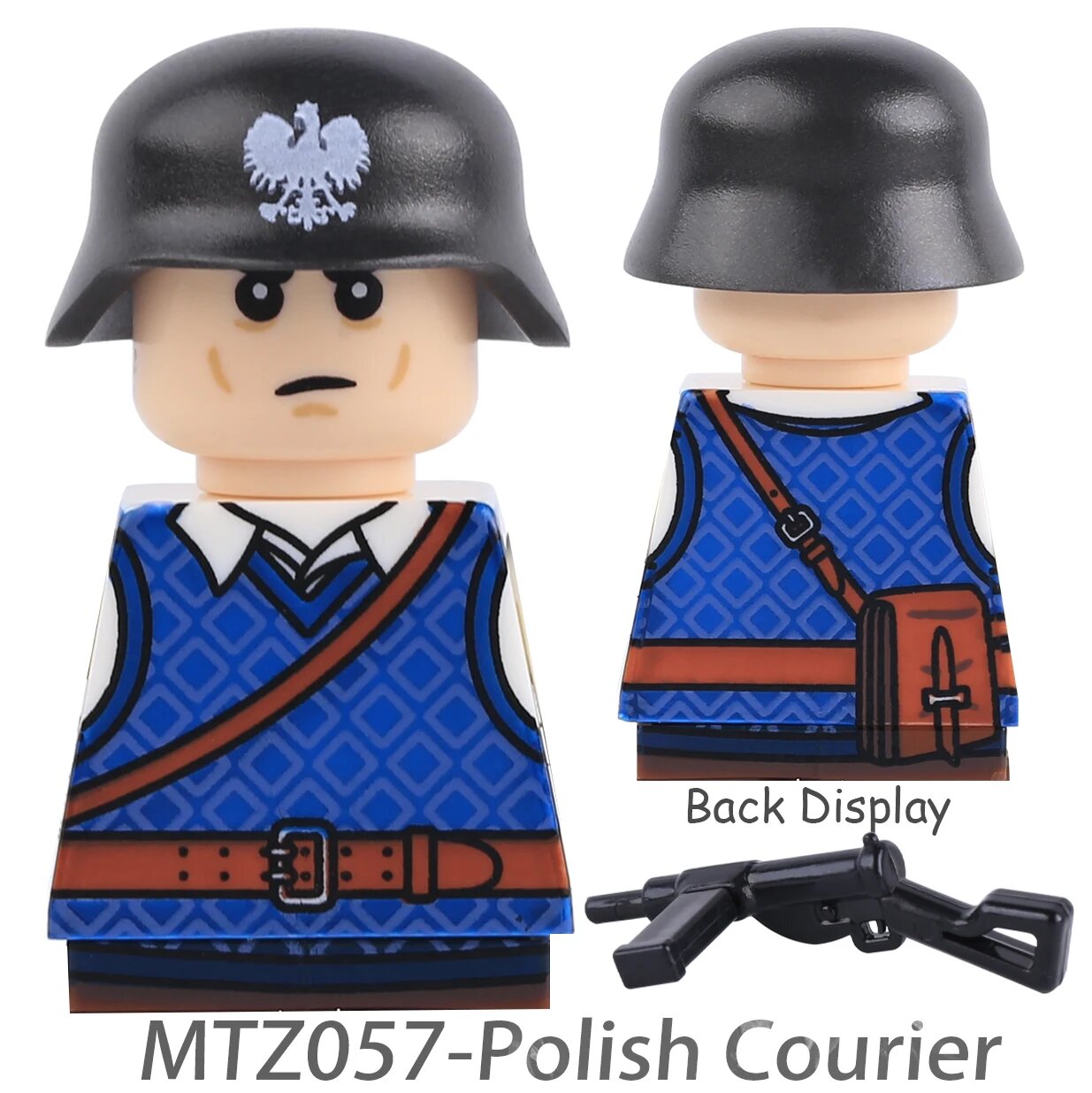 BRICKPANDA Конструктор Солдаты Польши Темно-синий, B36-99