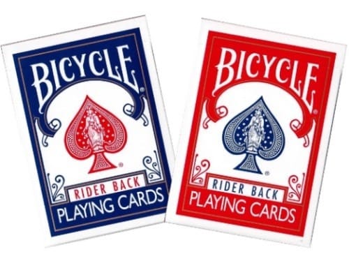 Настольная игра Bicycle Classic Tuck Rider Back Standard, красный