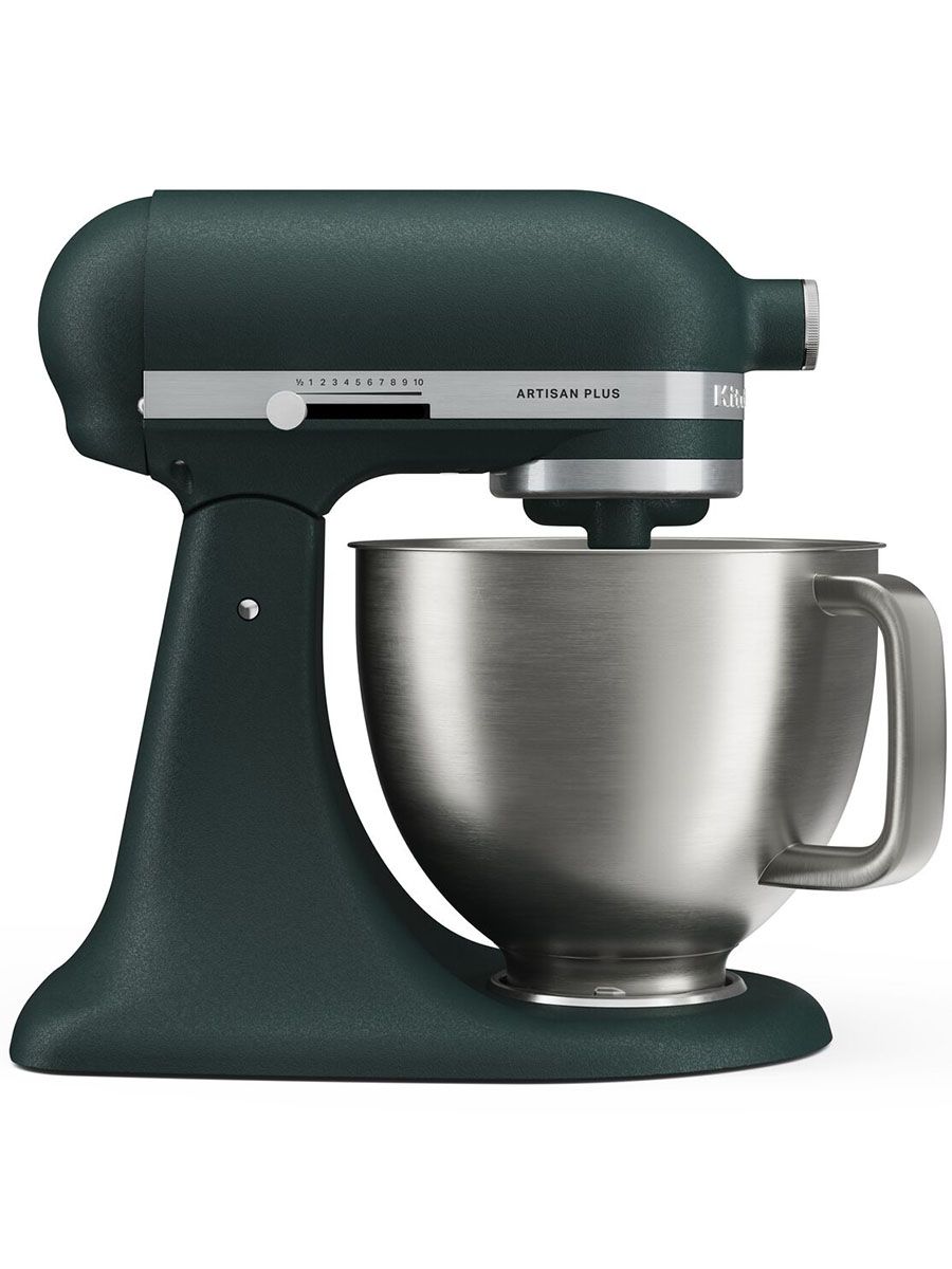 Миксер планетарный Kitchenaid Artisan Plus 5KSM50PKVEPP, 325 Вт, чаша 4.7 л, 4 насадки, защитная крышка, пальмовый