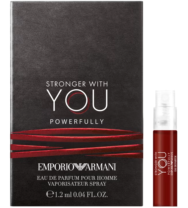 Аромат Giorgio Armani Stronger With You Powerfully пробник 1.2 / Парфюмерная вода Джорджио Армани Стронгер Виз Ю Поверфулли миниатюра