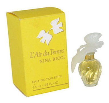 Туалетная вода Nina Ricci L Air Du Temps пробник 2.5 / Нина Ричи Дух Времени миниатюра / Сэмпл для знакомства с ароматом