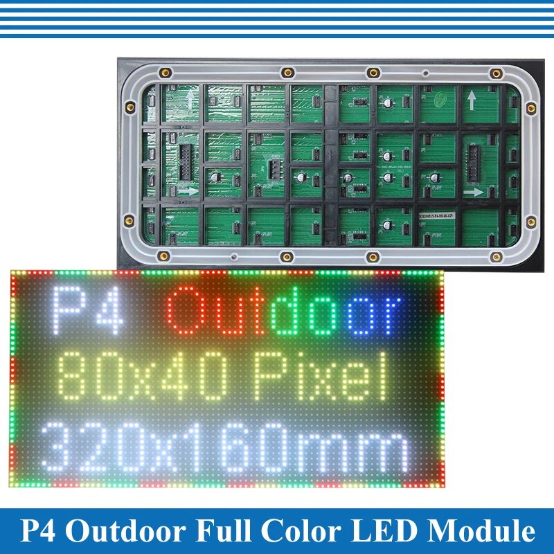 Светодиодный модуль P4-OSMD-RGB ViewInTheWindow Nationstar LED