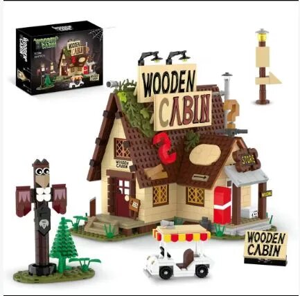 Конструктор Gravity Falls house странный город Набор строительных блоков