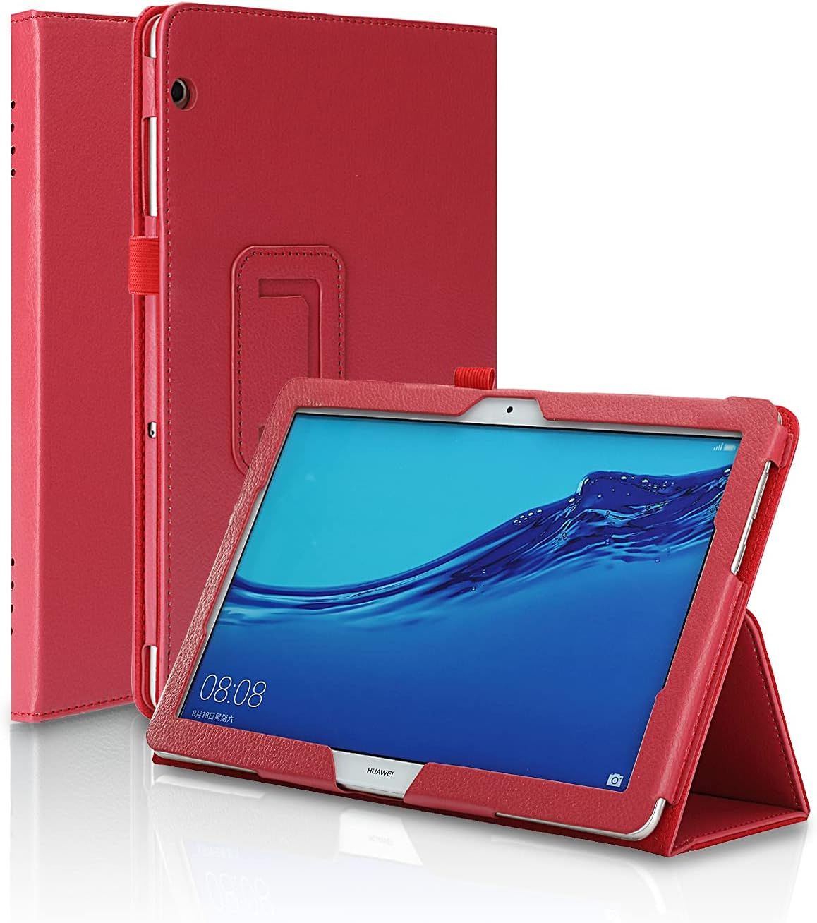 Складной чехол-книжка из искусственной кожи для Huawei Mediapad T5 10 дюймов AGS2-W09/AGS2-L09/AGS2-L03/AGS2-W19) Смарт-чехол для планшета