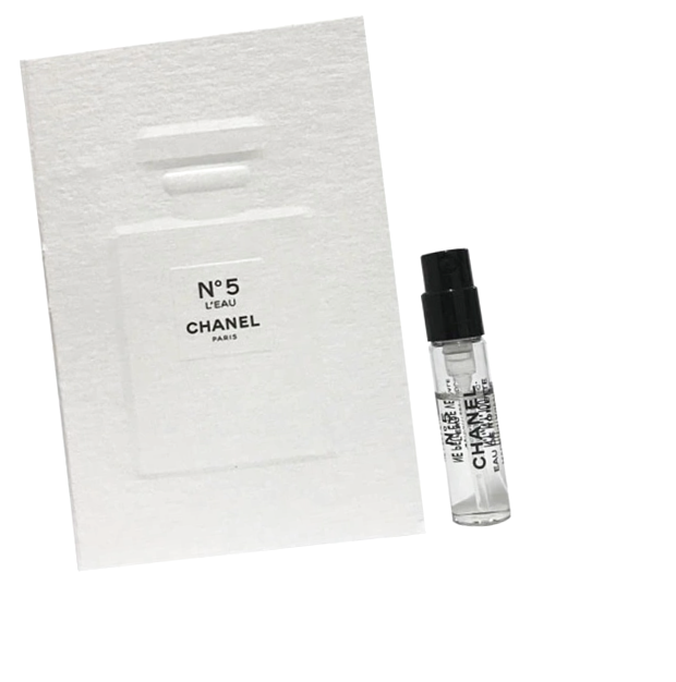 Яркий парфюм Chanel Chanel No 5 L Eau сэмпл 1.5 / Туалетная вода Шанель Шанель Номер 5 Ле пробник / Миниатюра аромата