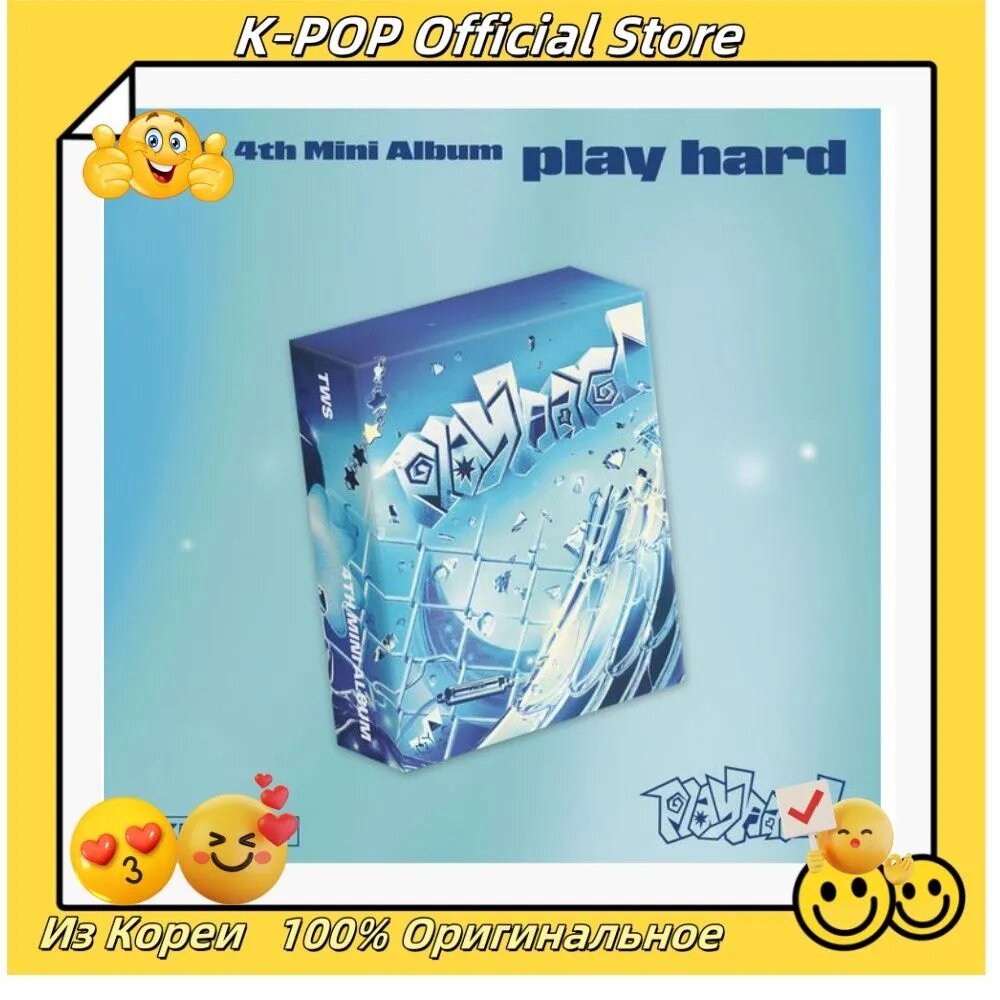 TWS — 4-й мини-альбом play hard, CD, Корея, оригинал