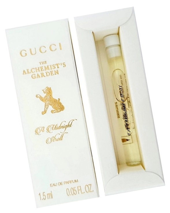 Стойкий аромат Gucci A Midnight Stroll пробник 1.5 / Парфюмерная вода Гуччи Э Миднайт Строл миниатюра / Сэмпл парфюма