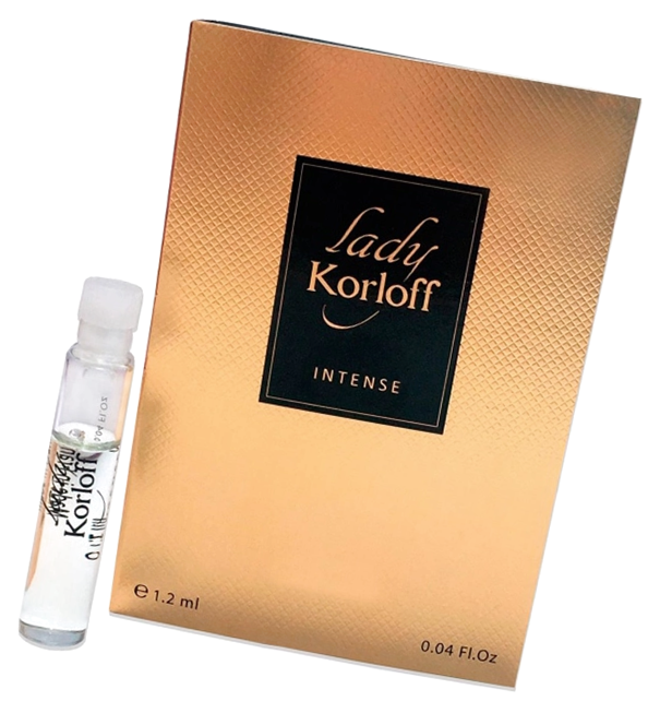 Духи Карлофф Париж Леди Карлофф Интенс миниатюра 1.2 / Пробник аромата Korloff Paris Lady Korloff Intense