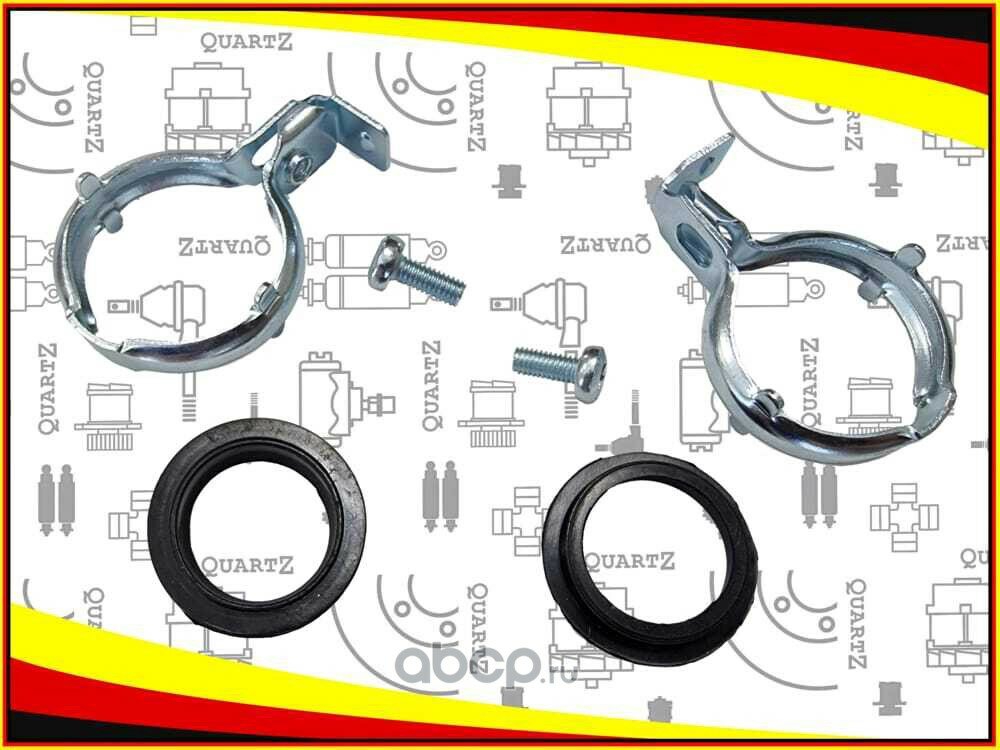 QZ8E0898380 VW Passat 2005.05 К-т прокладок патрубков радиатора печки QUARTZ QZ8E0898380