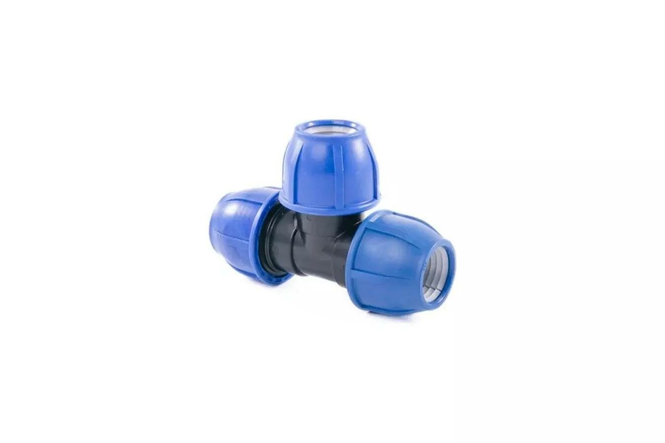 Тройник ПНД 40, компрессионный, PN16, RTP 11592