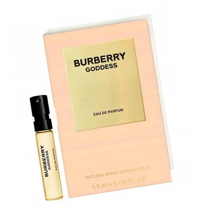 Парфюмерная вода Burberry Goddess 1.5 пробник / Сэмпл аромата Барбери Годдесс / Миниатюра парфюма