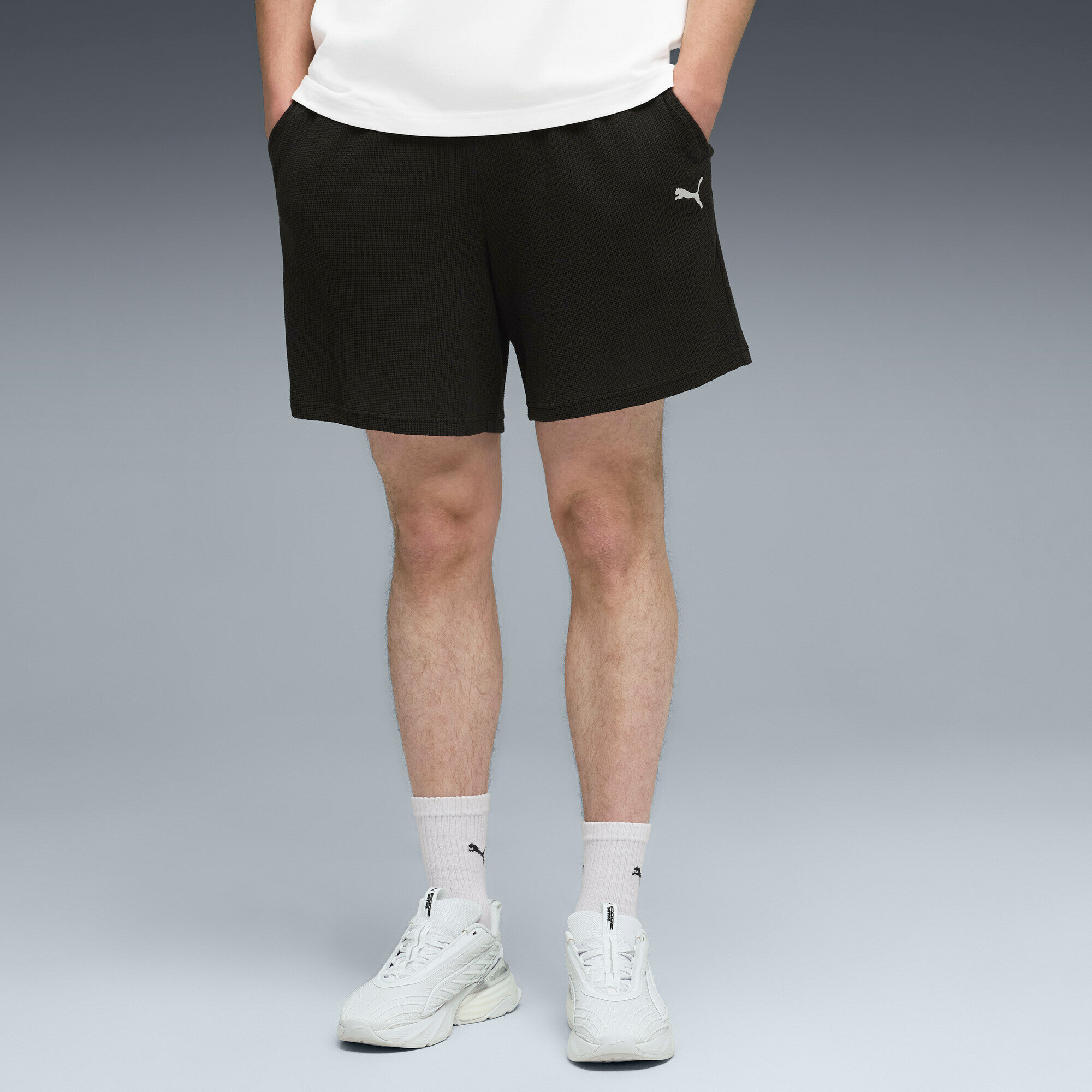 Шорты PUMA Wardrobe Essentials Waffle Shorts
