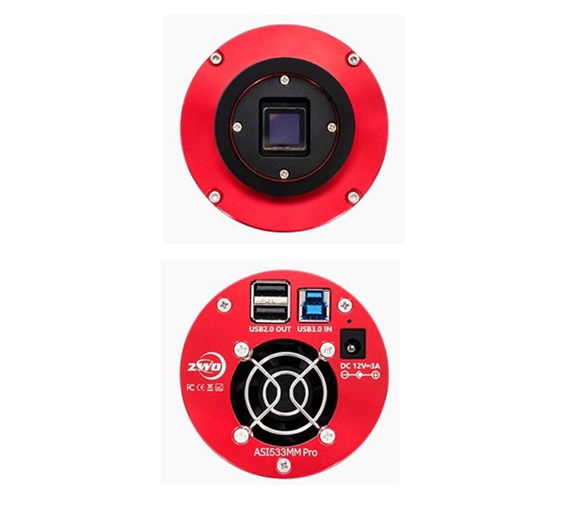 Астрономическая камера ZWO ASI533MM Pro для съемки через телескоп