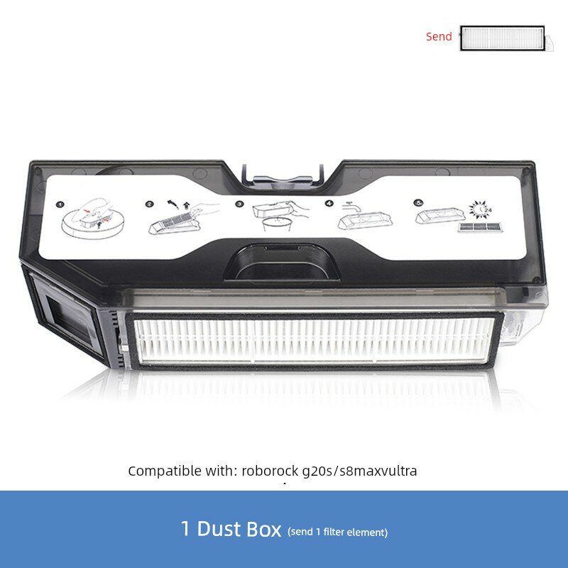Контейнер для пыли Dustbin для робота-пылесоса Roborock G20S Запасные части для замены комплект