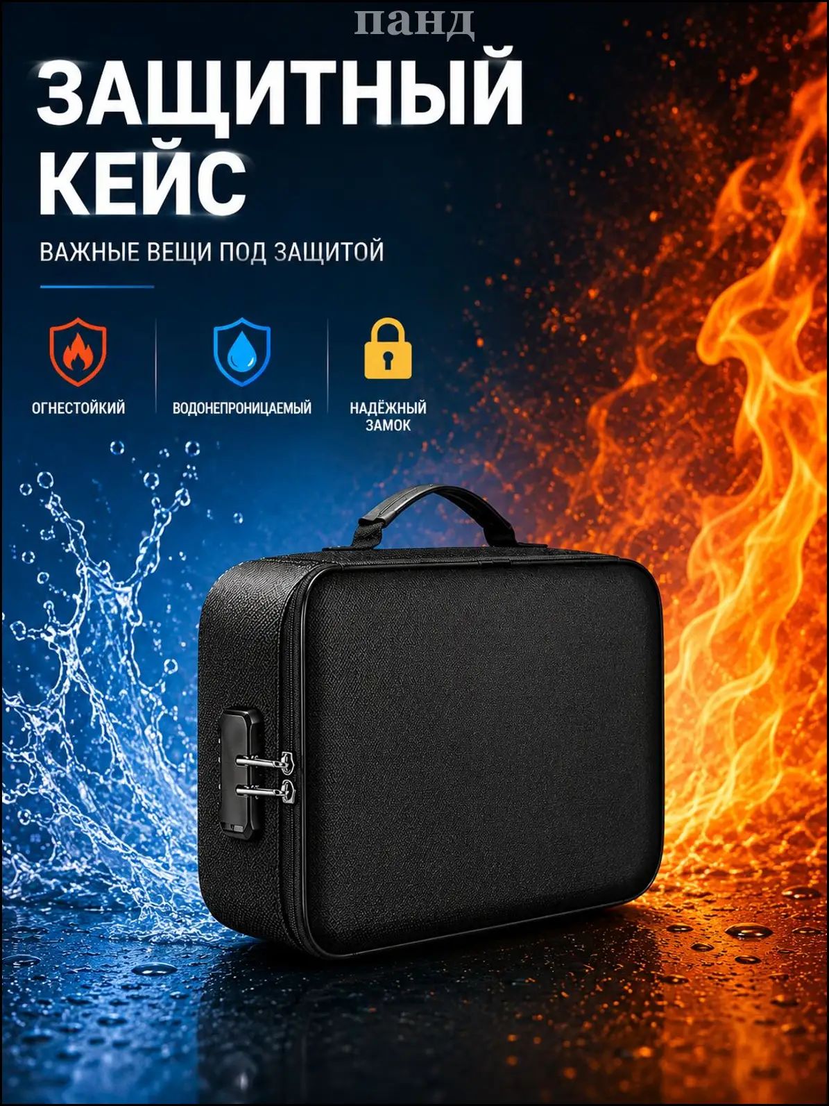 Папка-органайзер, Артикул: 5581367940, Цвет: Черный, Канцелярские товары → Папки и файлы → Папки для бумаги