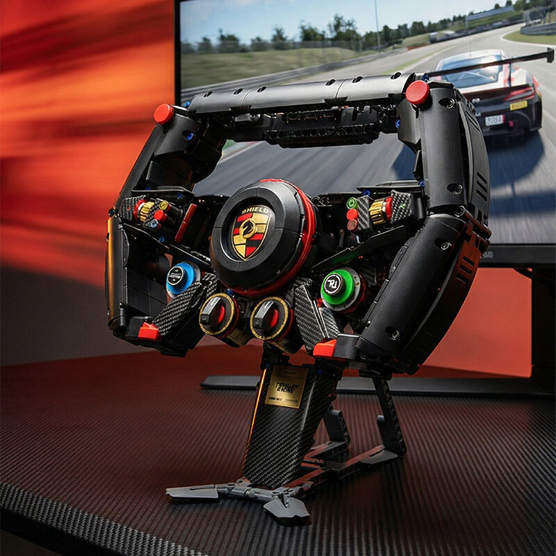 Новый конструктор Kaiyu Formula: руль, пульт дистанционного управления, держатель для телефона, STEM-модель, игрушка в подарок
