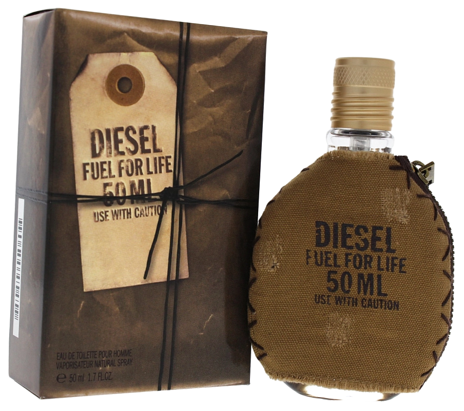 Мужская туалетная вода 50 мл Diesel Fuel For Life Homme / Дизель Фюел Фор Лайф Хомм духи