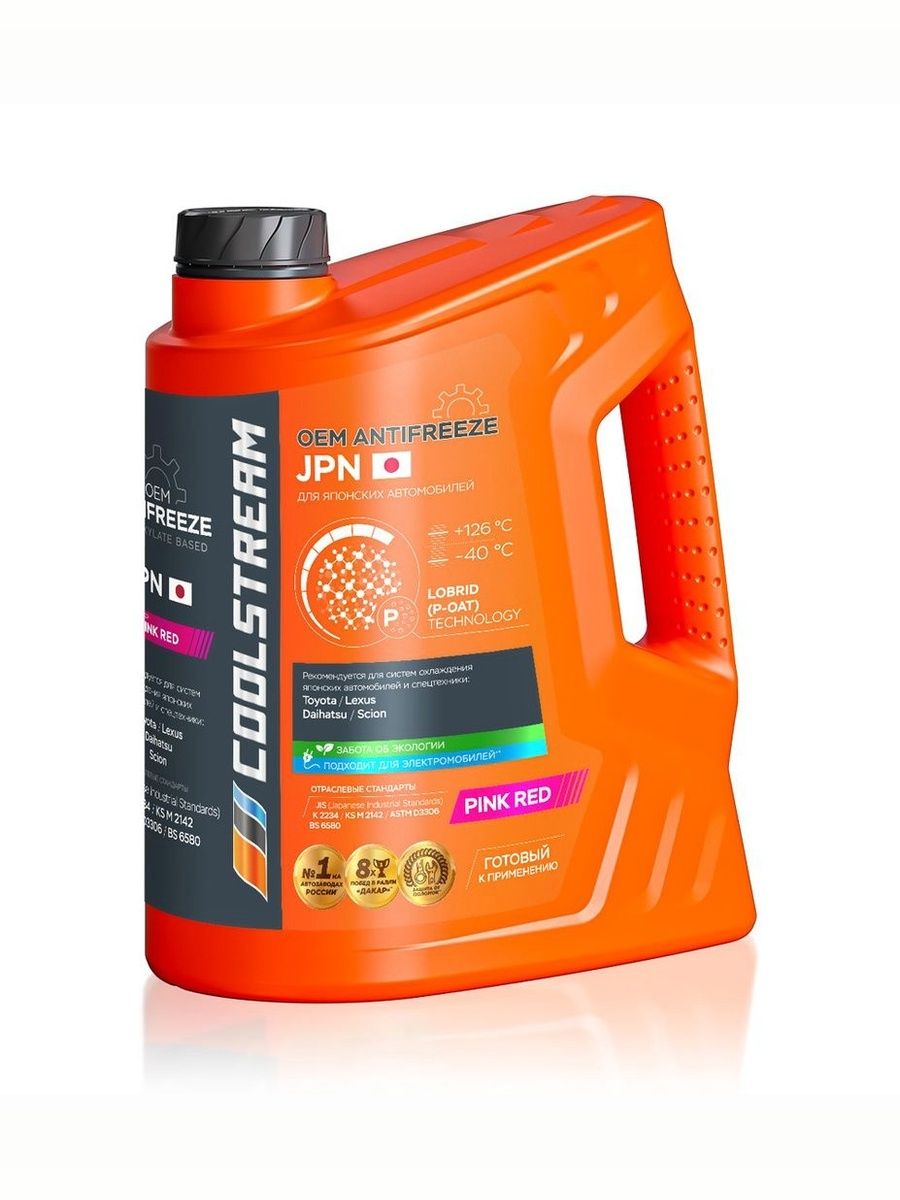 CoolStream JPN 5кг Pink Red Антифриз