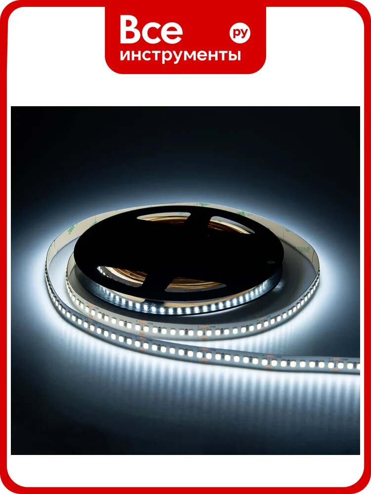 Светодиодная лента ELF 980SMD диодов (2835), 24В, 5м, гипер, белый 6500-7000К ELF-980SMD2835NWw-Hy24
