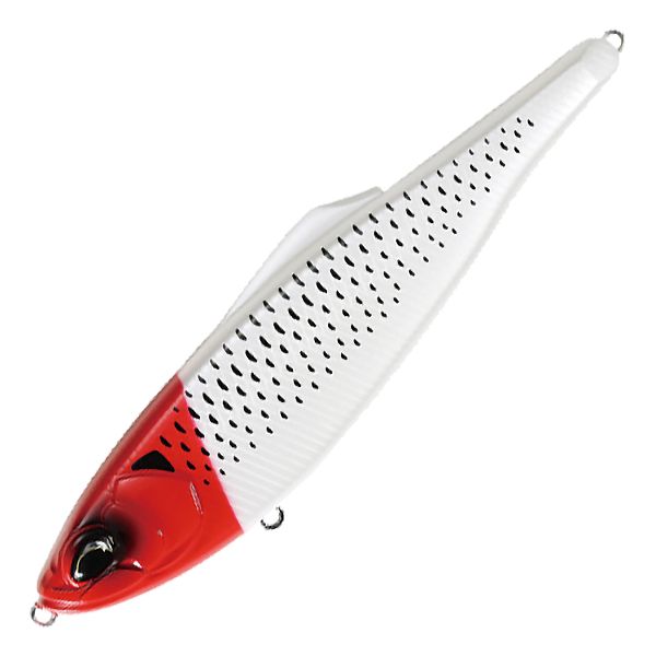 Джеркбейт DUO Rough Trail Kono Flat 160 #ACC0647 Pearl Red Head Mullet, всплывающий, 48 г.