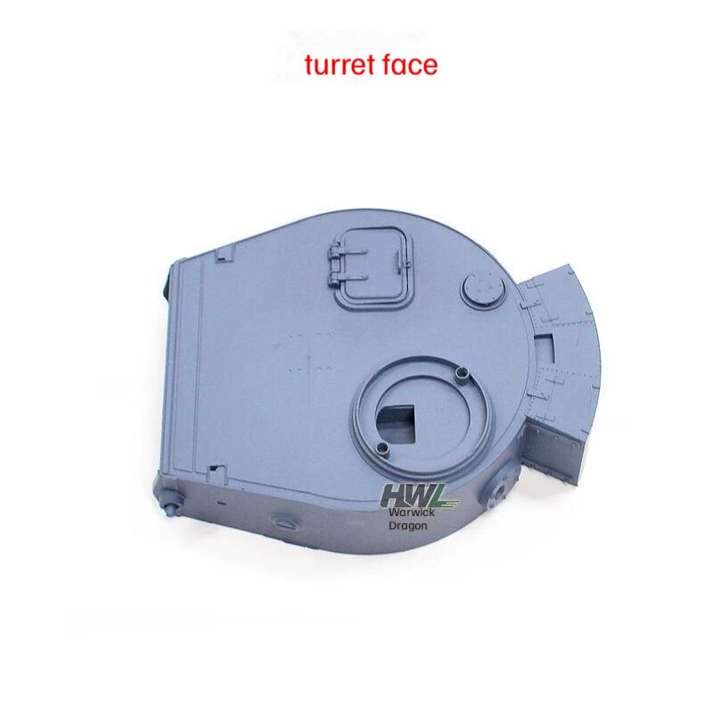 Танк Henglong Tiger 3818-1, Turret face, пластик