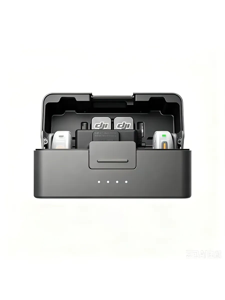 Беспроводной микрофон Mic Mini 2S (2 TX+1 RX+Charging Case)