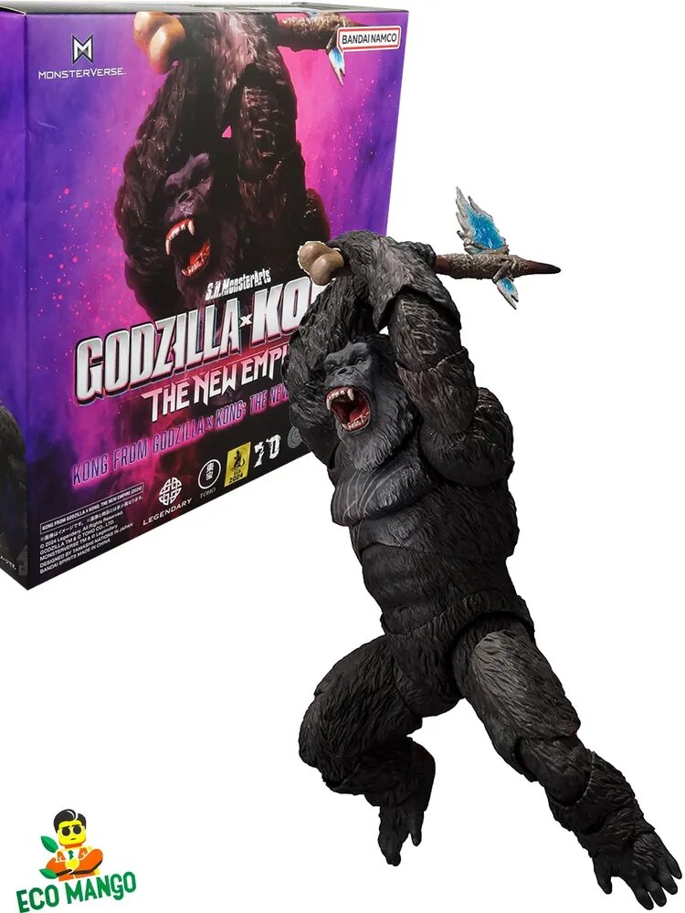 Экшн фигурка Bandai S.H.MonsterArts Конг Godzilla x Kong: The New Empire (2024), SHM 15 см