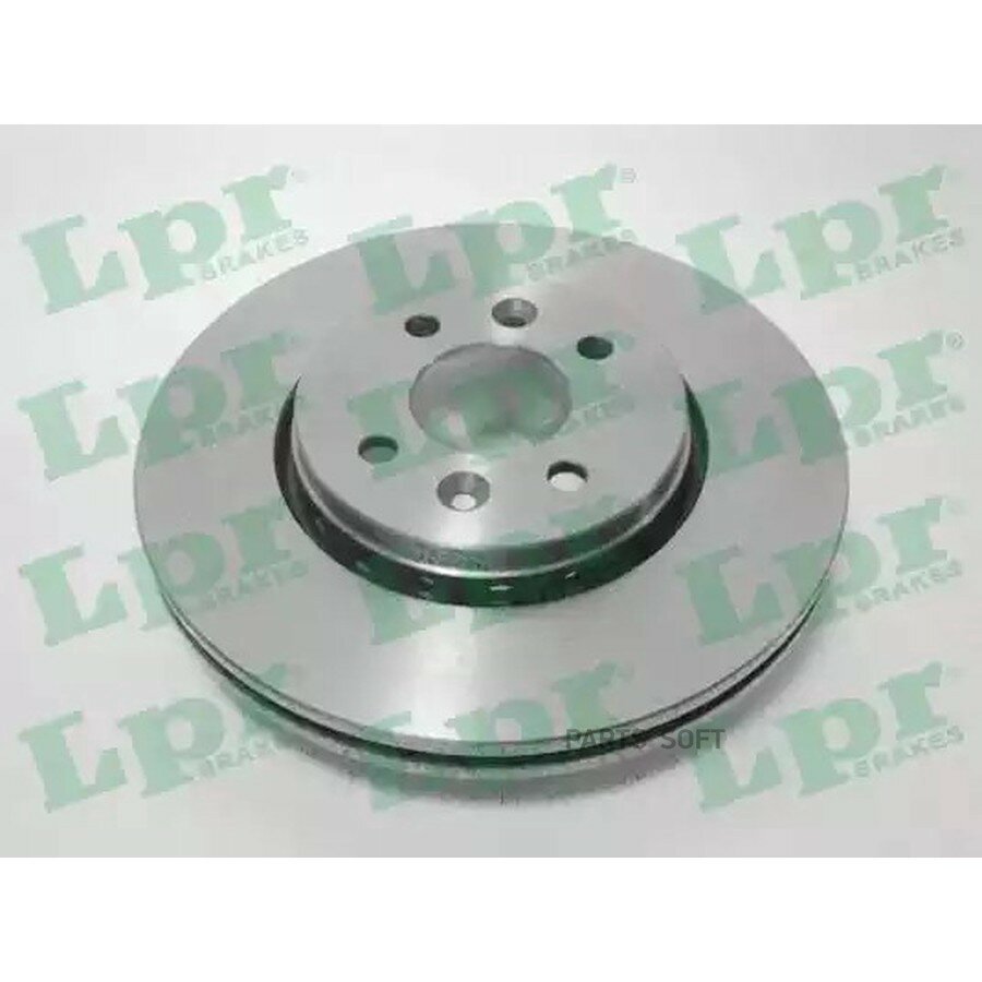 LPR R1074V Диск тормозной RENAULT KANGOO 01-/LAGUNA 95-01/MEGANE 96-/SCENIC 99- перед. вент