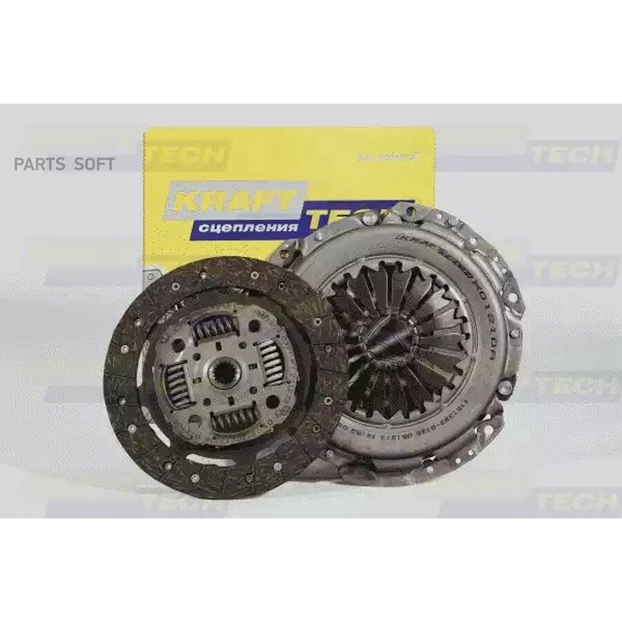 KRAFTTECH W01210E9 к-кт сцепления!\ Ford Fiesta/Fusion, Mazda 2 1.6/1.6 16V 01>