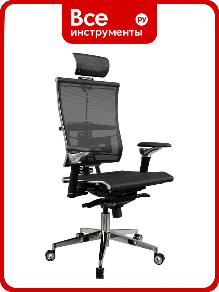 Кресло руководителя метта Y 4DF L2-37D - YM93 /Vc00/Nc00/D06P/H13mM-3D(M06. B35. G11. W04) (Черный) z509828758