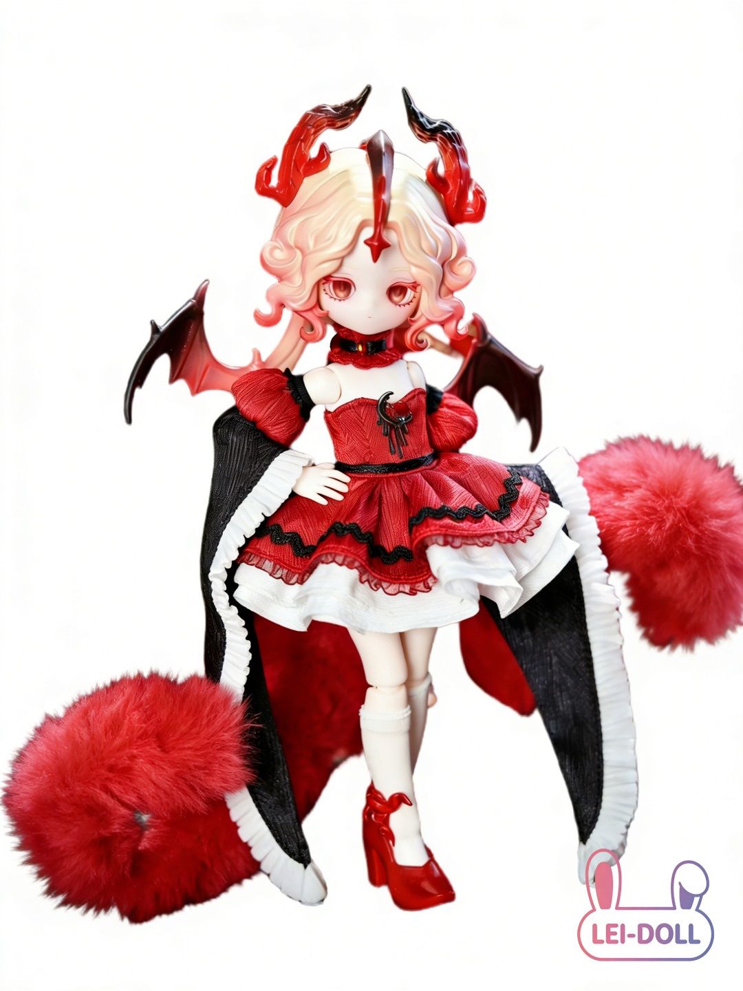 LEI-Doll 1/8 Кукла с шаровидными суставами BJD,(Awakening Nature Series) ,18cm, полный набор прически, одежды и аксессуаров, коллекционная, подарок для девочек