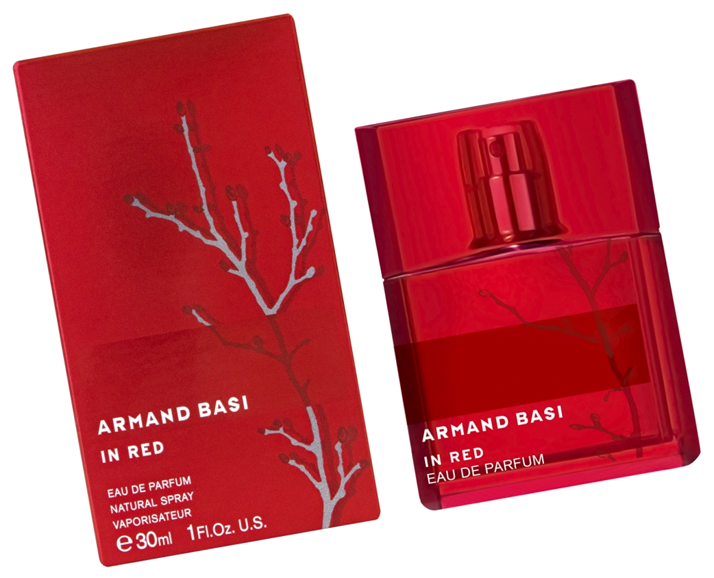 Женская парфюмерная вода Арман Баси Ин Ред красная 30 мл - Armand Basi In Red Eau De Parfum