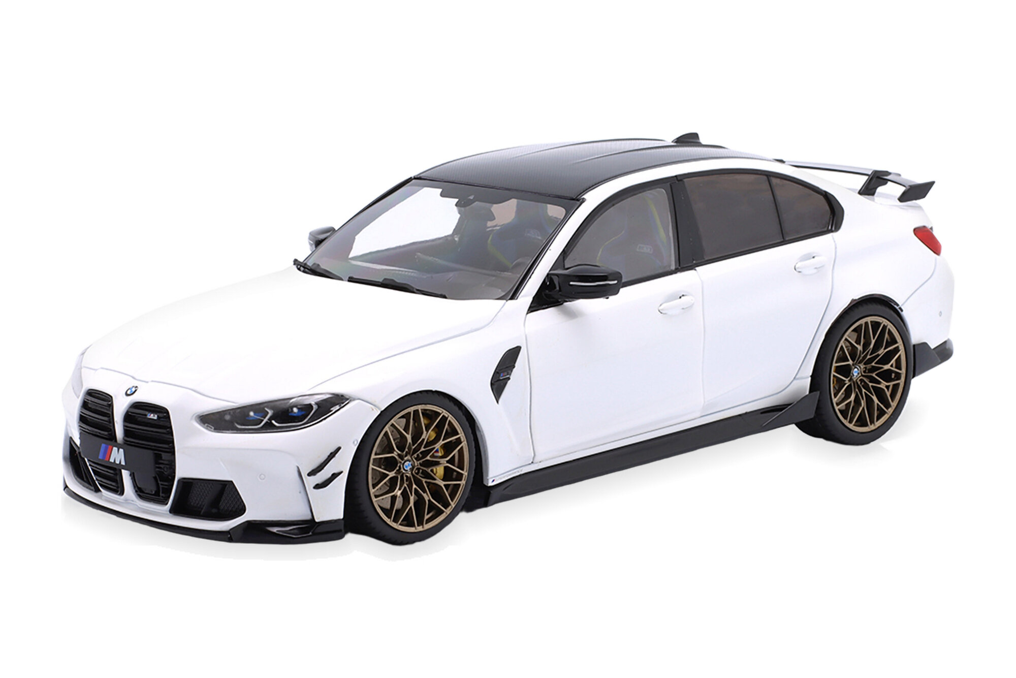 Модель коллекционная SOLIDO Bmw M3 G80 competition saloon 2024 white black